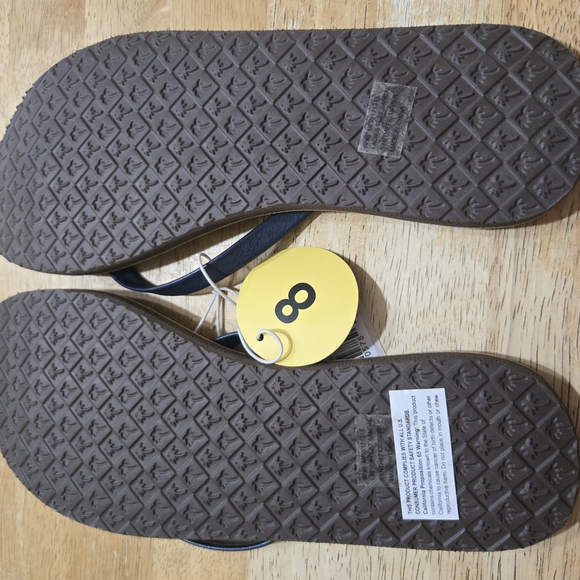 Margaritaville Women's Blue and Brown Sandals - Picture 2 of 4